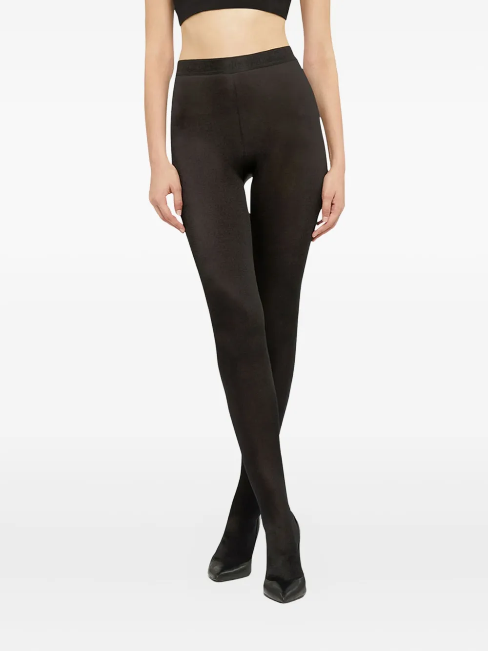 Wolford Matte-finish Tights In Black
