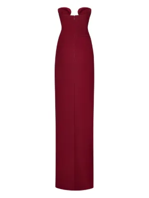 パーティードレス Nensi Dojaka NDDR2791001401 Dresses Bordeaux Dresses – Nensi Dojaka Shop