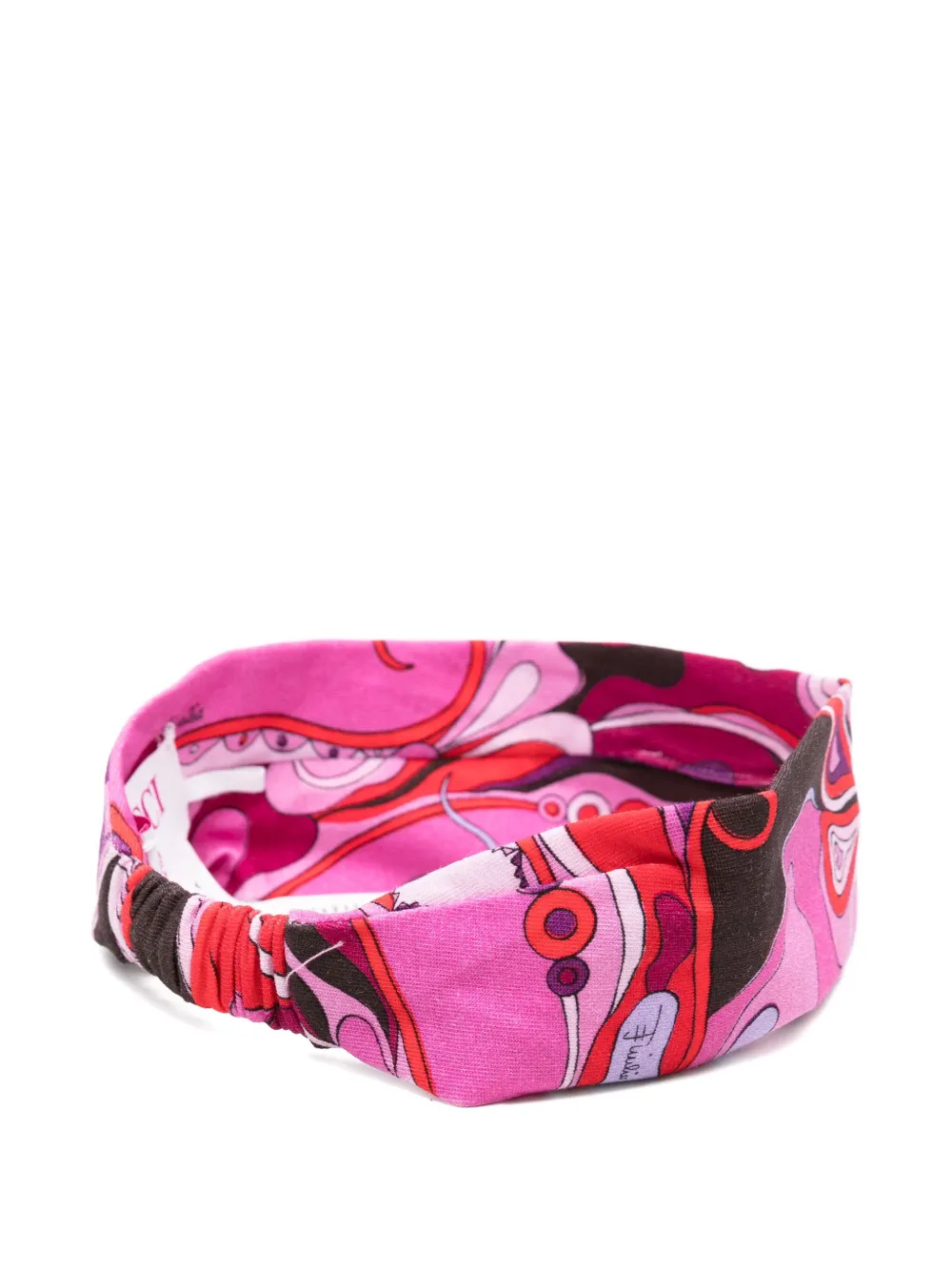 PUCCI Junior patterned headband Roze