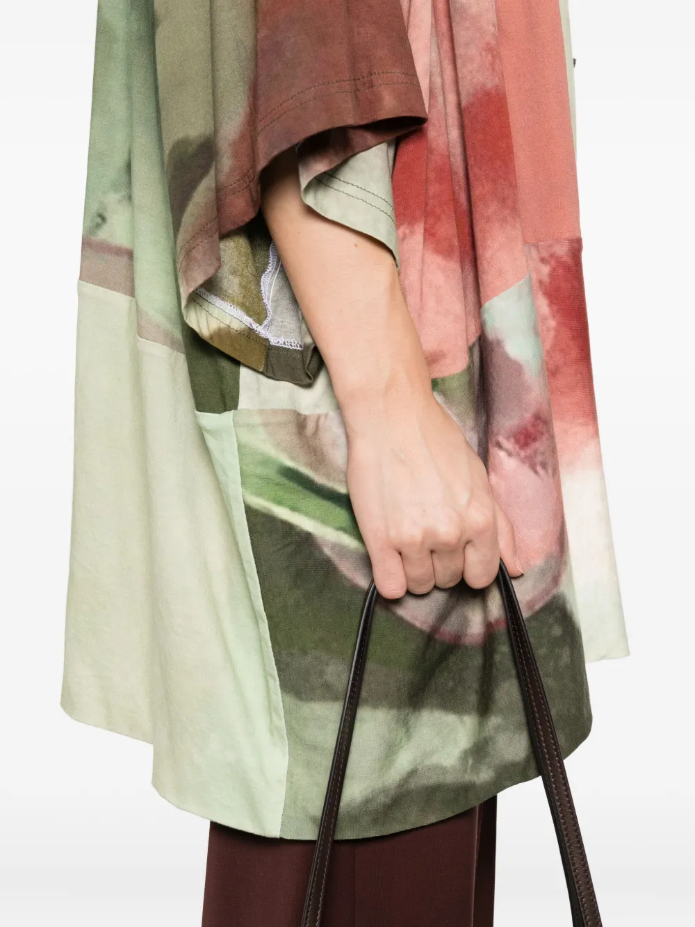 YAVI Jack met grafische print Groen