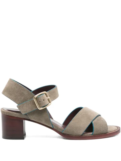 Avril Gau 60mm crossover buckle heeled sandals