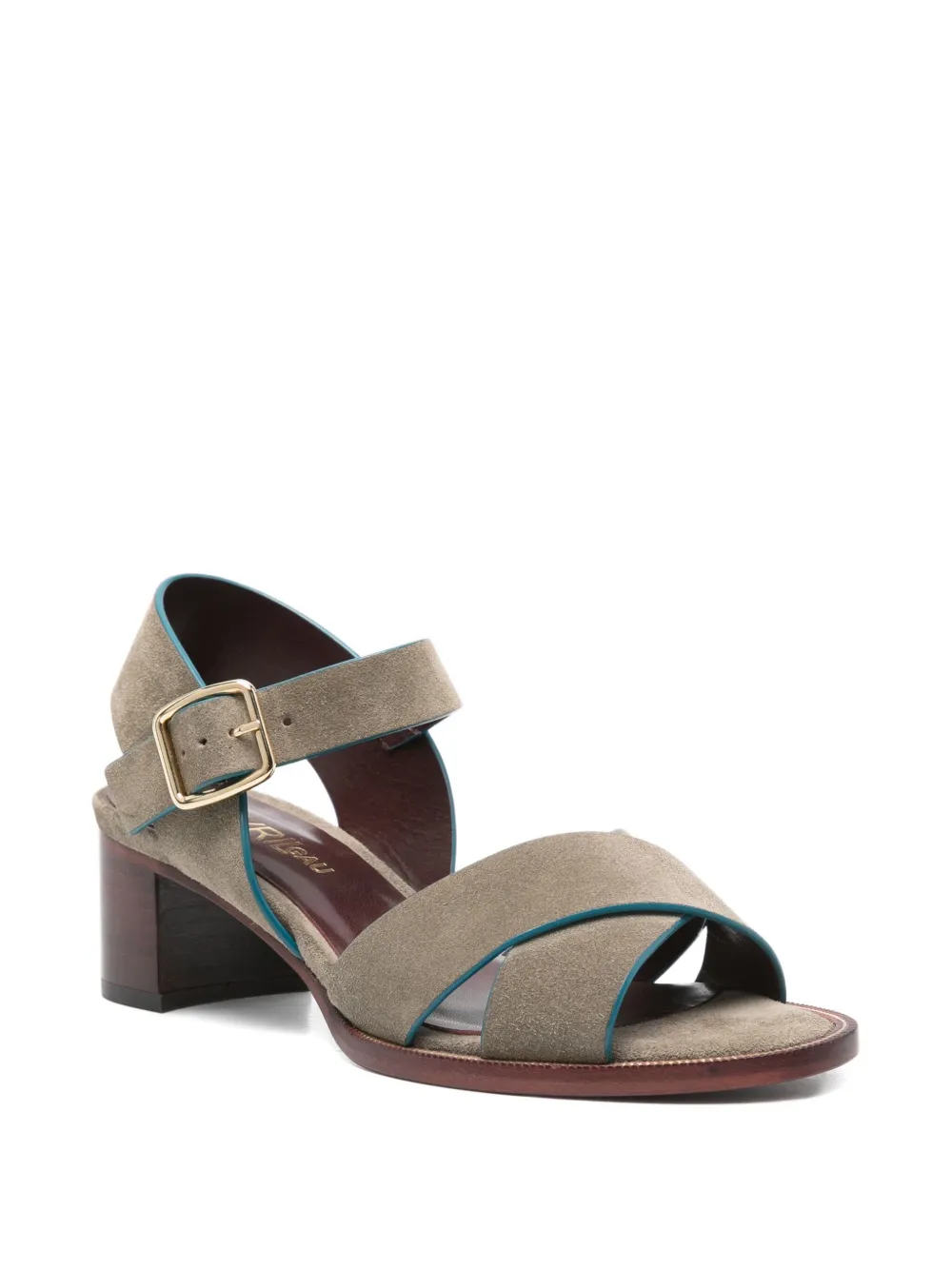 Avril Gau 60mm crossover buckle heeled sandals | Heeled Sandals | Image 2