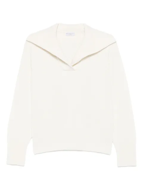 Brunello Cucinelli ribbed-knit sweater