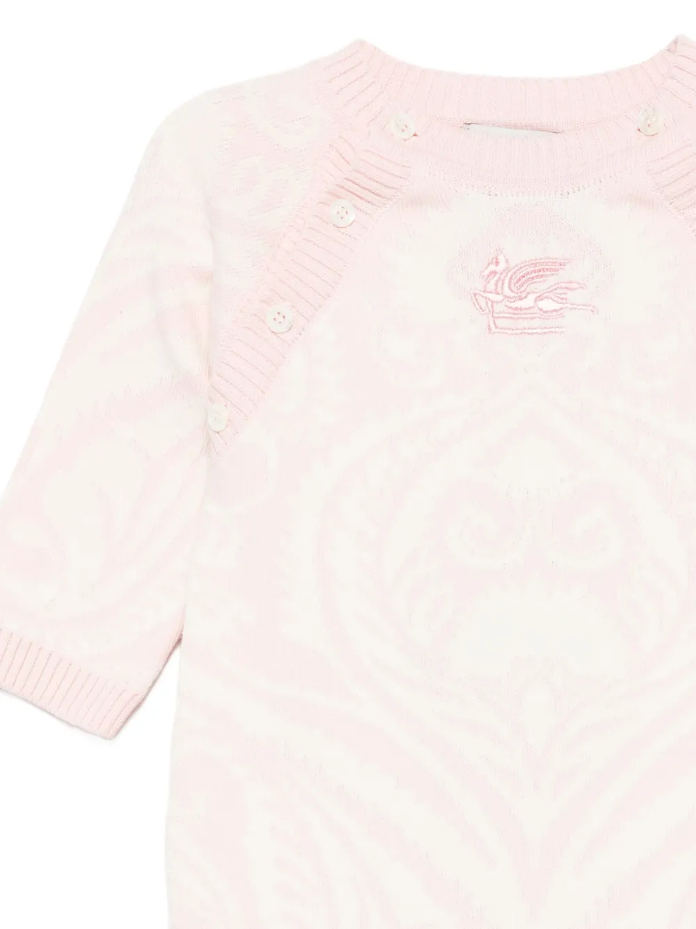 ETRO KIDS zebra-print button-fastening babygrow set (set-of-two) | Babygrow Sets | Image 2