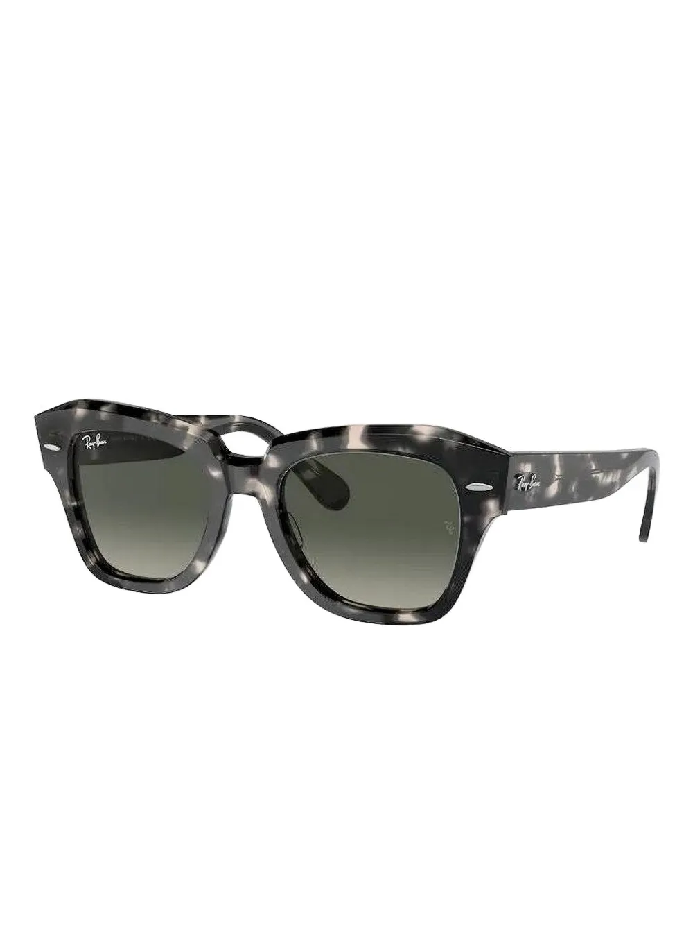 Ray-Ban State Street tortoiseshell sunglasses Zwart