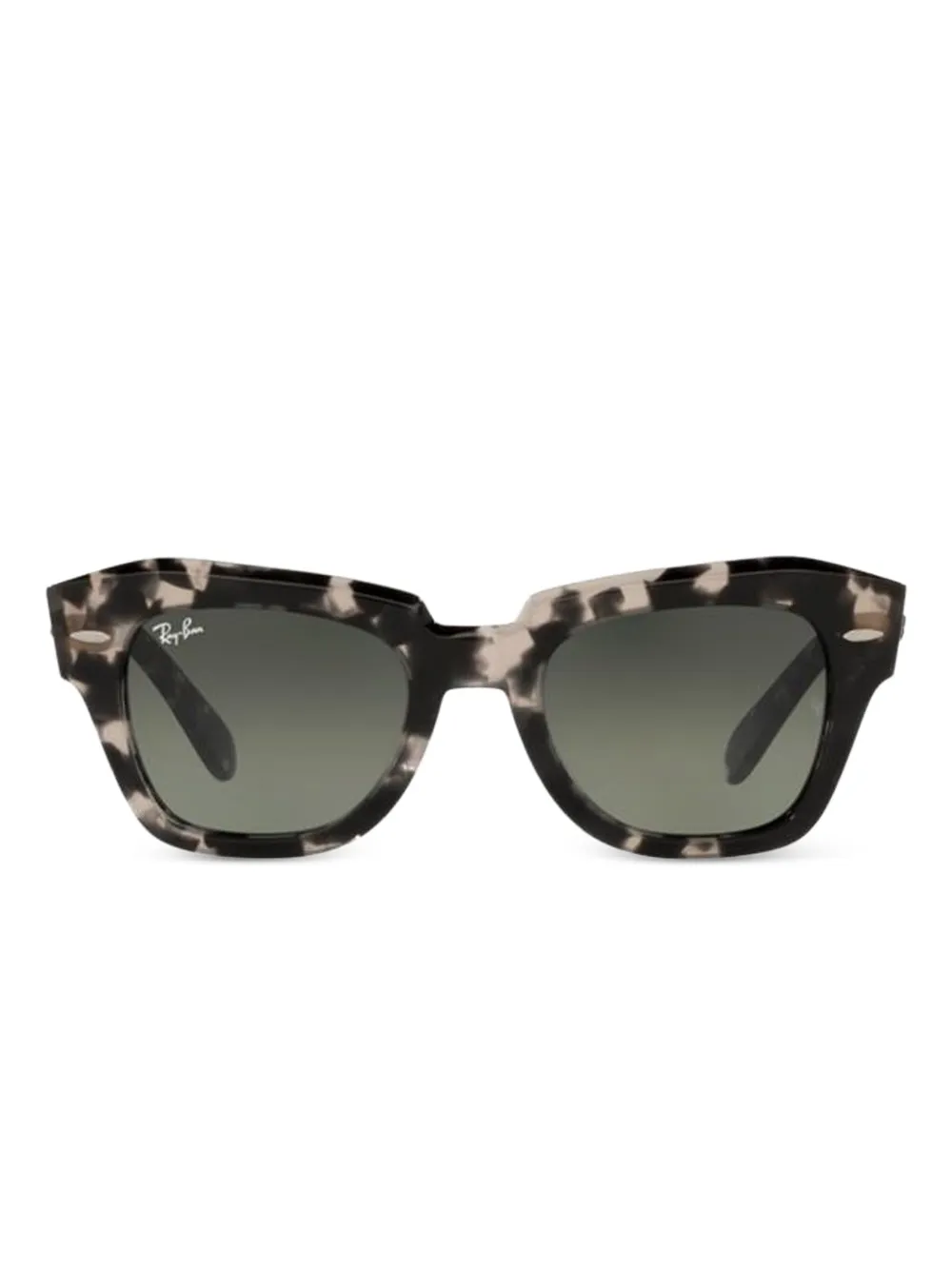 Ray-Ban State Street tortoiseshell sunglasses Zwart