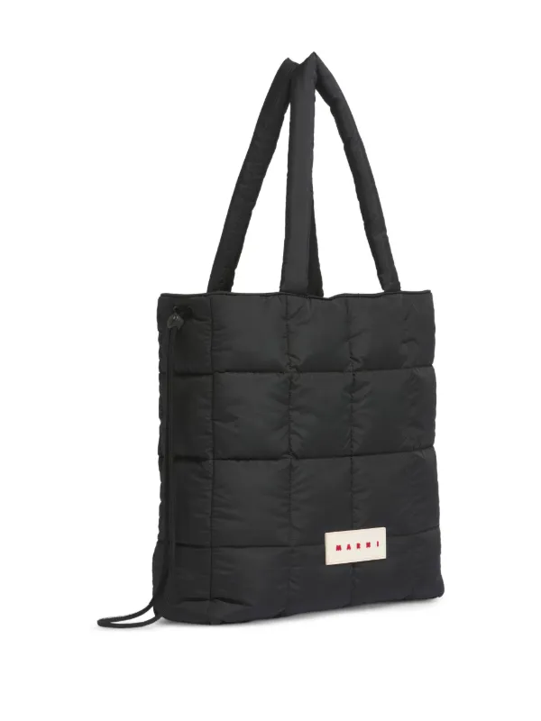 Marni キルティング ハンドバッグ | ブラック | FARFETCH JP