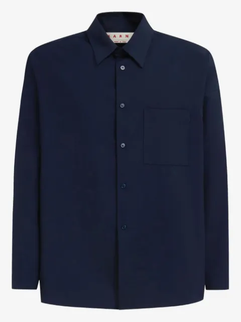 Marni camisa de manga larga