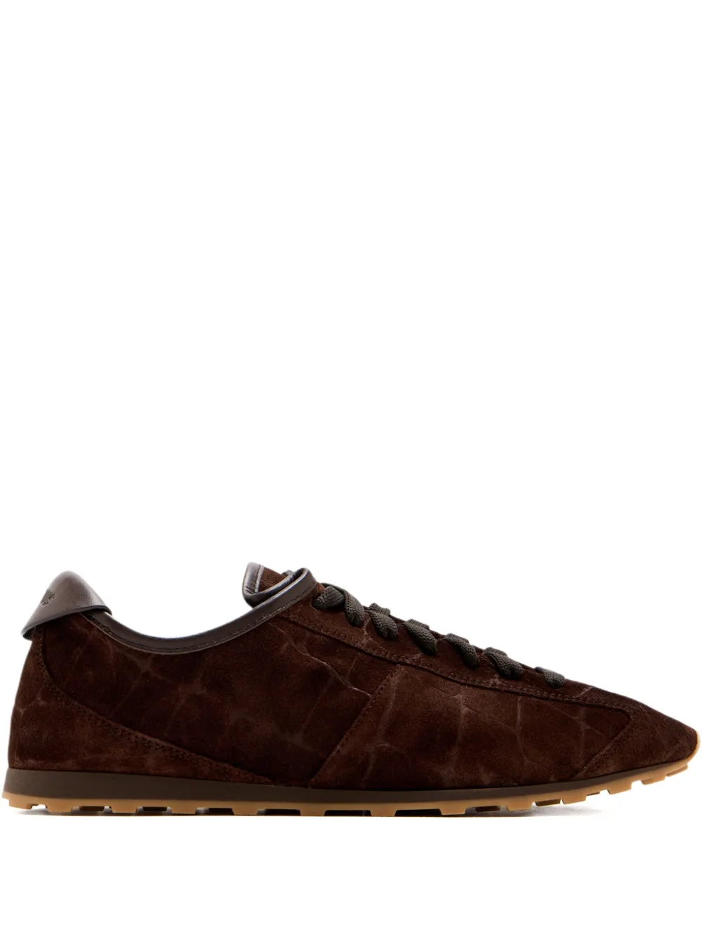 Jacquemus The Tennis suede sneakers Brown