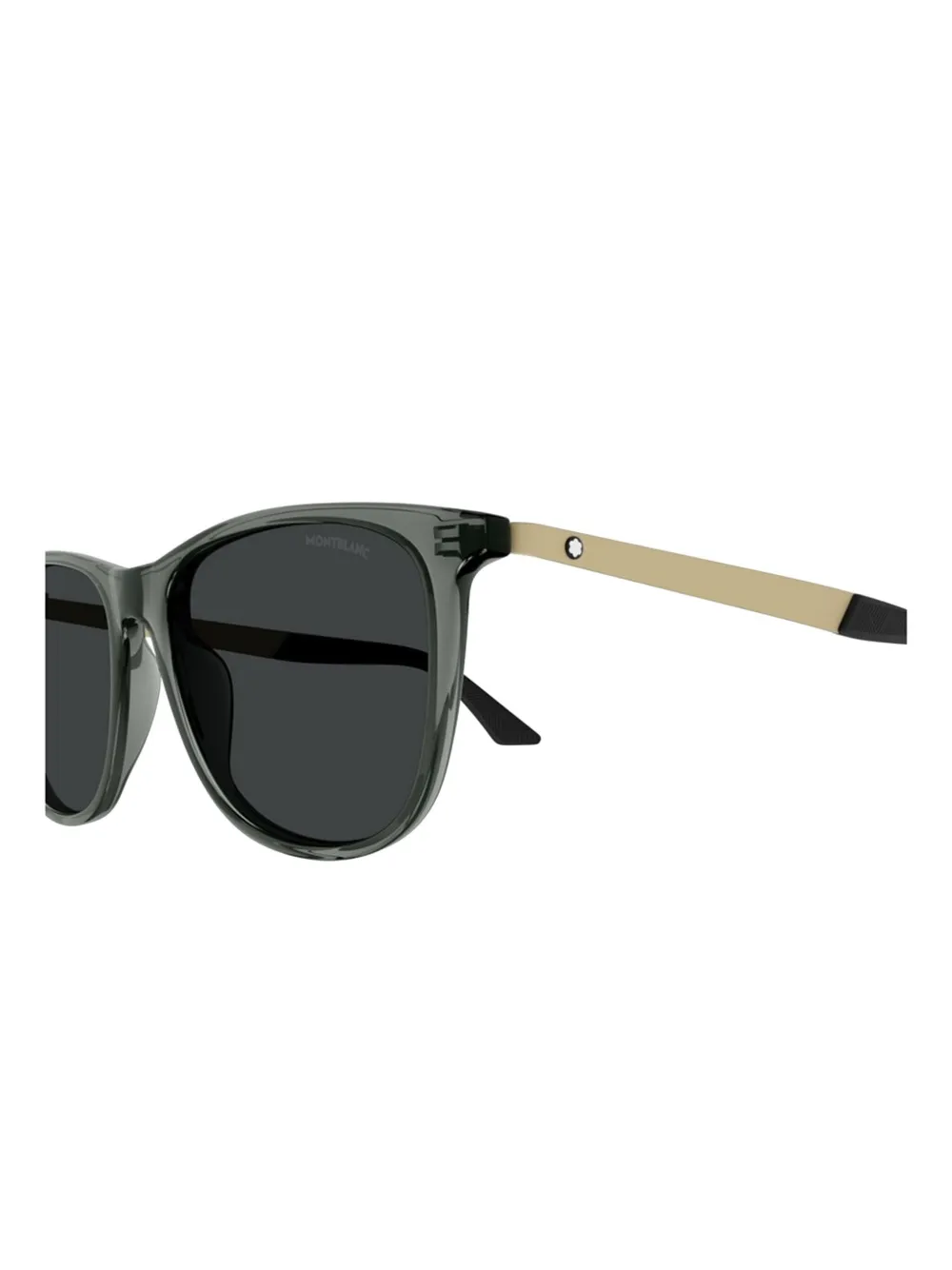 Montblanc MB0330S rectangle-frame sunglasses Grijs