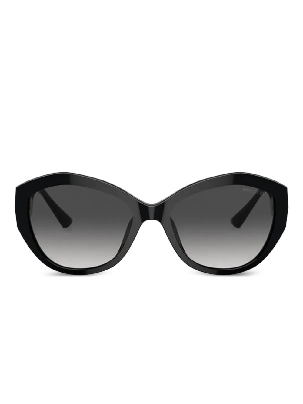 Jimmy Choo Eyewear geometric-frame sunglasses Zwart