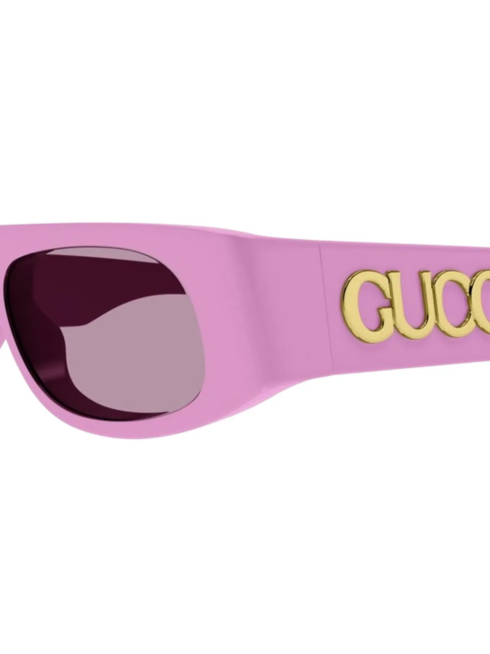 Gucci Eyewear rectangle-frame sunglasses Roze