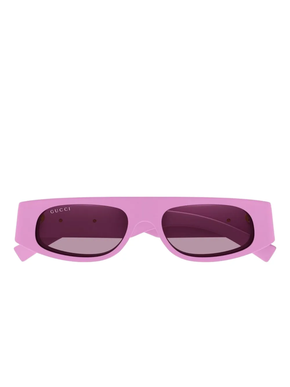 Gucci Eyewear rectangle-frame sunglasses Roze