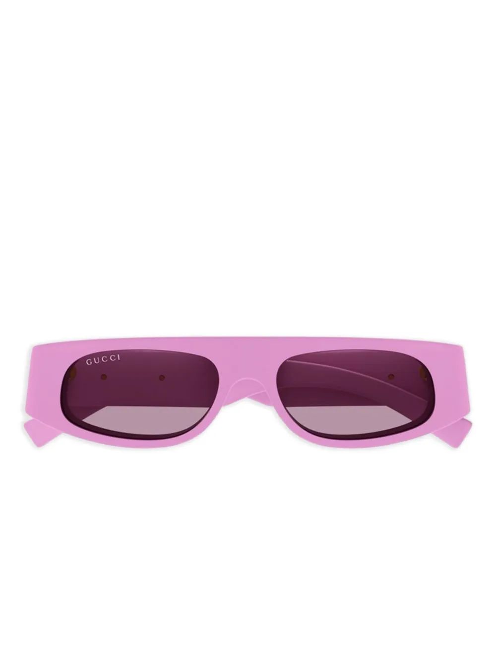 Gucci Eyewear rectangle-frame sunglasses Roze