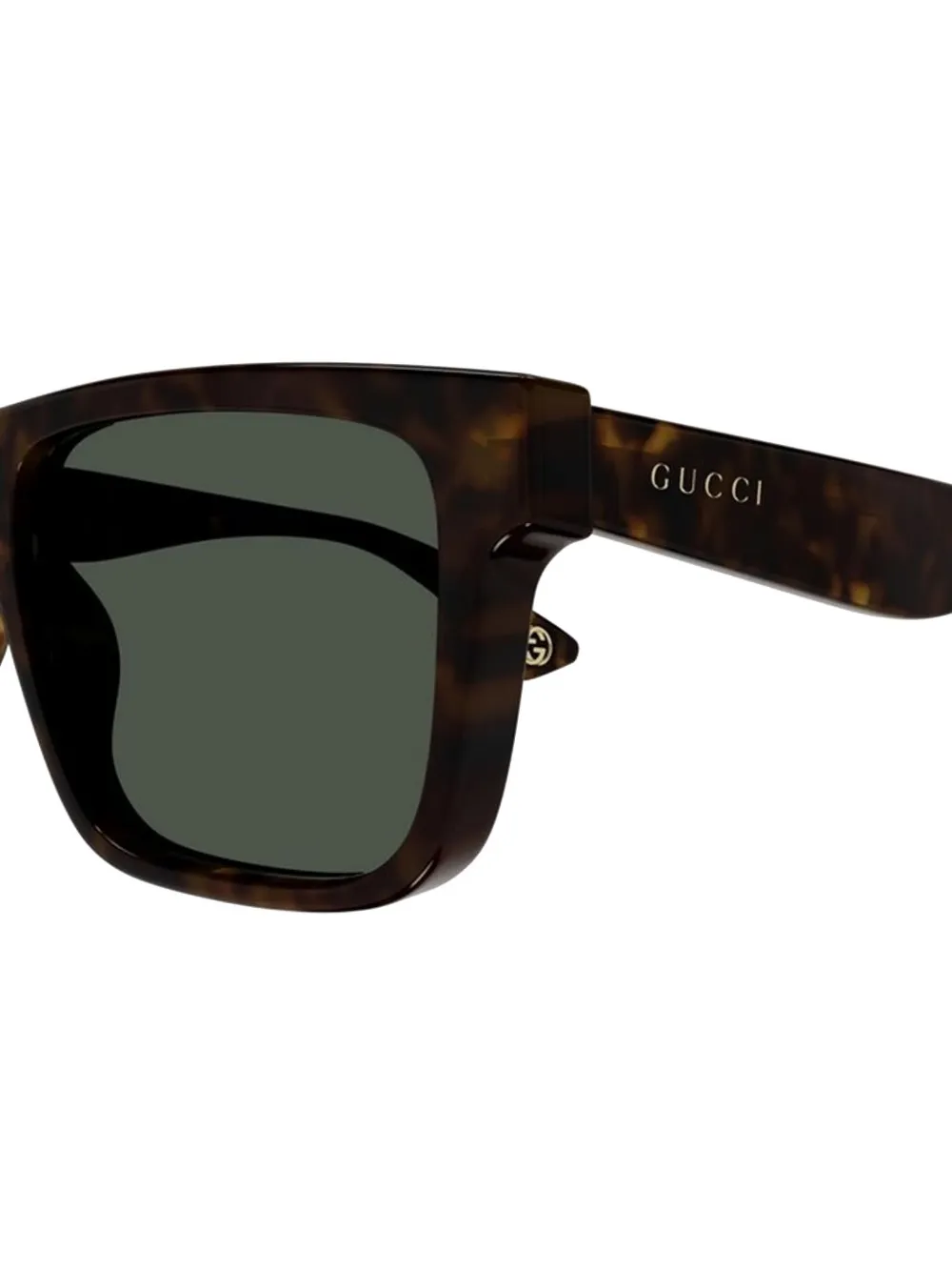 Gucci Eyewear tortoiseshell square-frame sunglasses Bruin