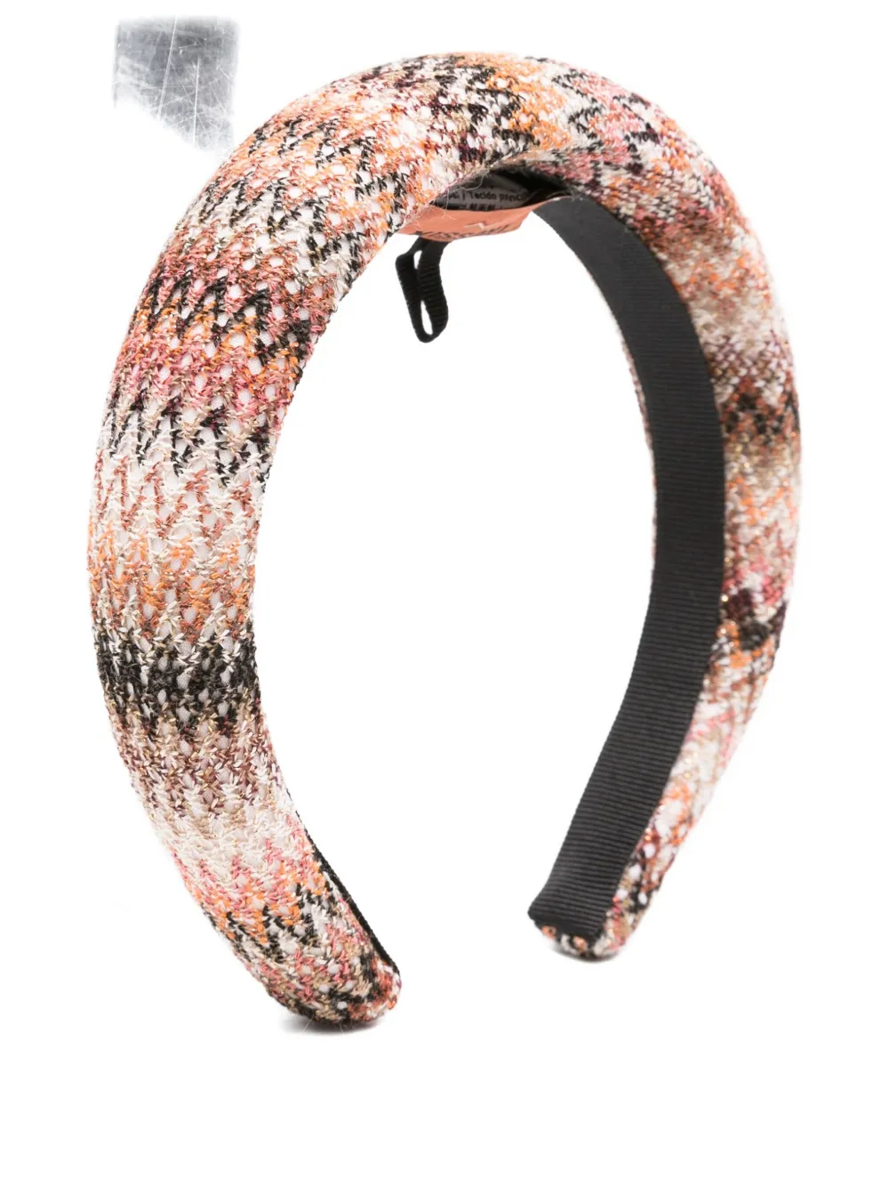 Missoni Kids patterned headband Beige