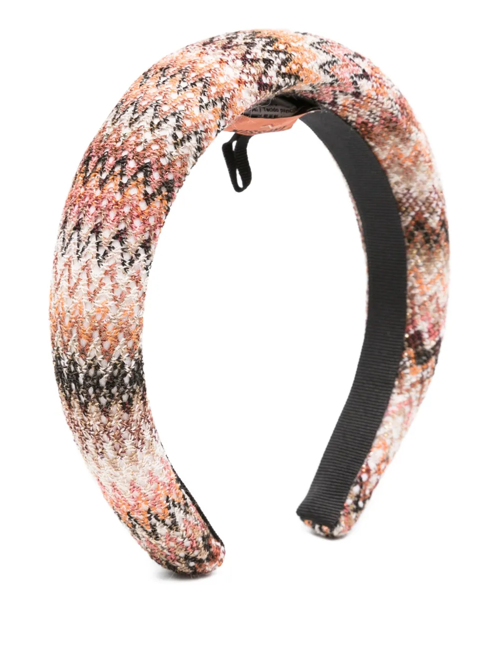Missoni Kids patterned headband Beige