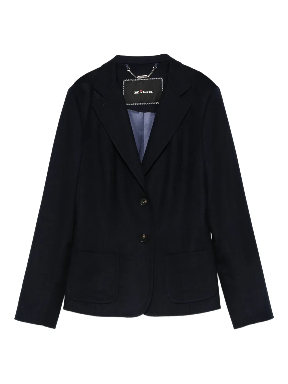 two-button patch-pocket blazer