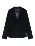 Kiton two-button patch-pocket blazer - Blue