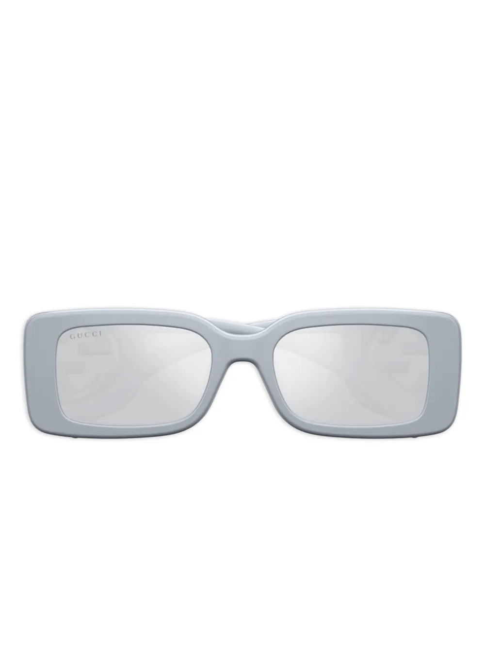 Gucci Eyewear GG-logo rectangle-frame sunglasses Grijs