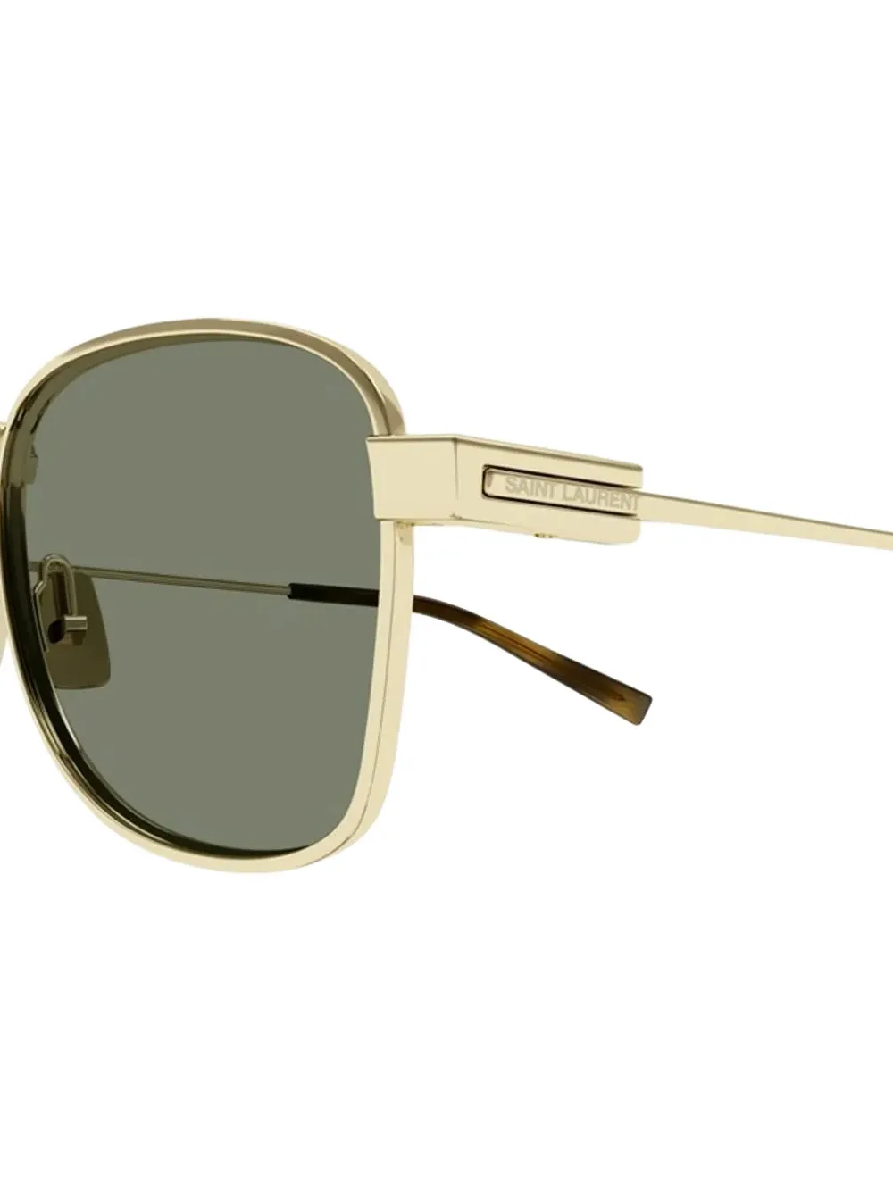 Saint Laurent rectangle-frame sunglasses Goud