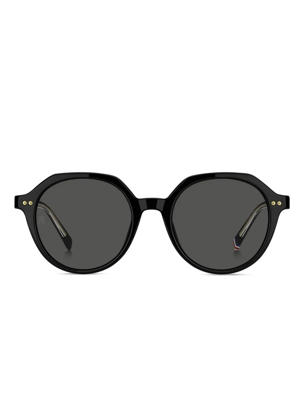 Tommy Hilfiger round-frame sunglasses - ブラック Tommy Hilfiger round-frame sunglasses - ブラック
