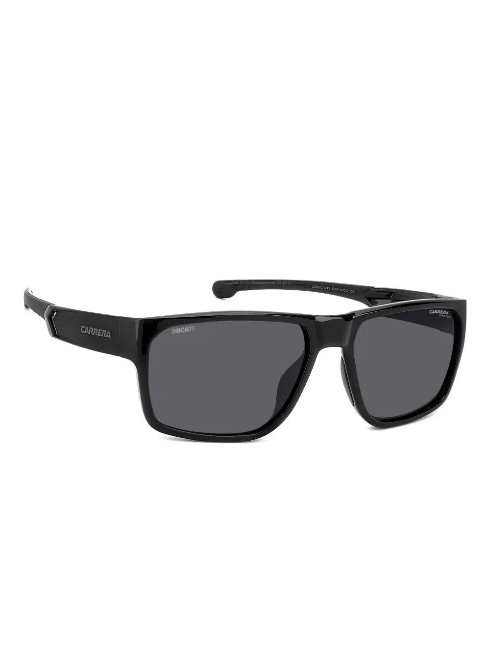 Carrera x Ducati rectangle-frame sunglasses Zwart