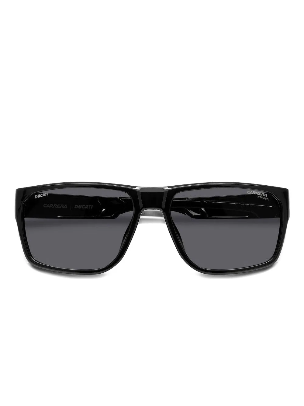 Carrera x Ducati rectangle-frame sunglasses Zwart