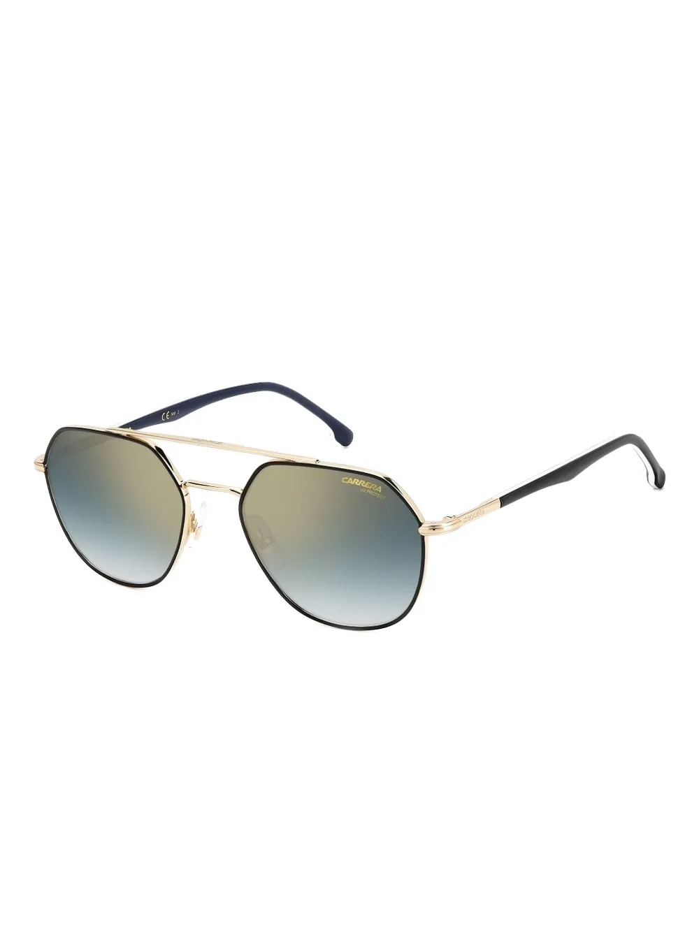 Carrera geometric-frame sunglasses Goud