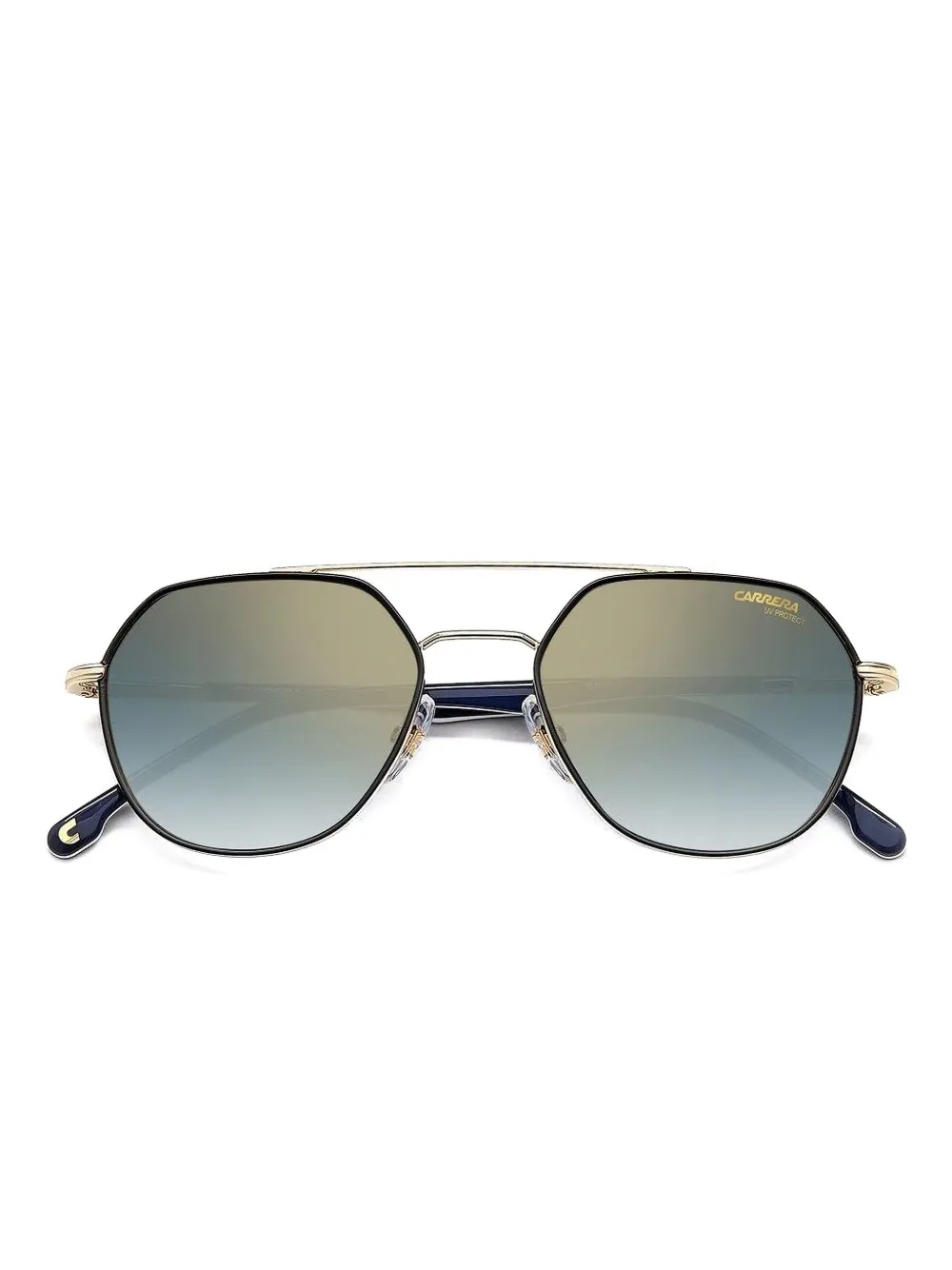 Carrera geometric-frame sunglasses Goud