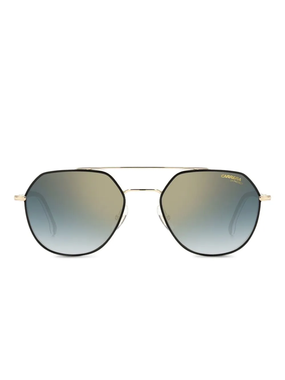 Carrera geometric-frame sunglasses Goud