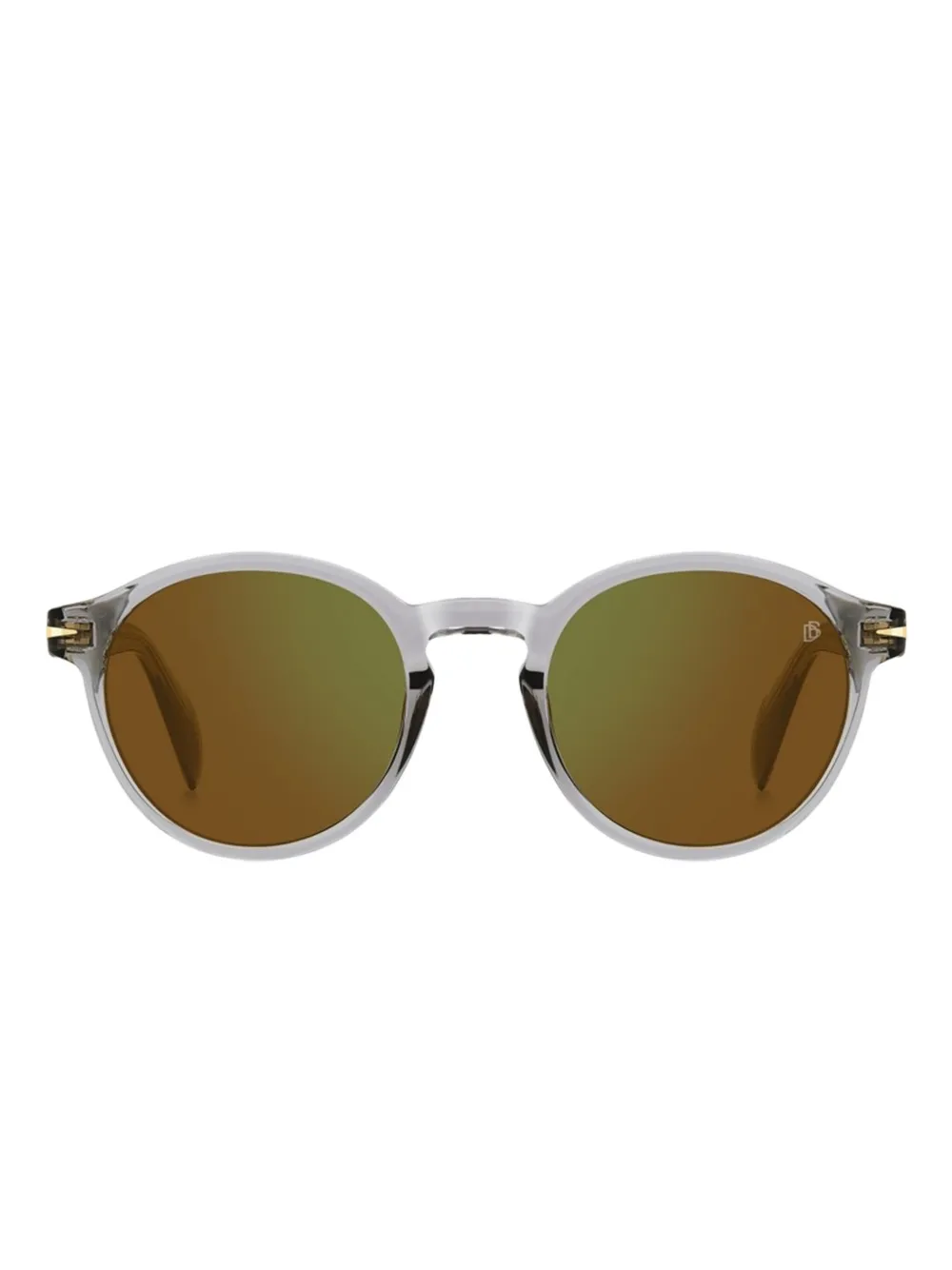 David Beckham Eyewear Round-frame Sunglasses In Brown