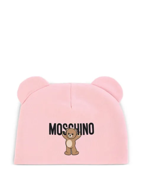 Moschino Kids gorro con orejas de oso
