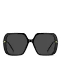 BOSS square-frame sunglasses - Black