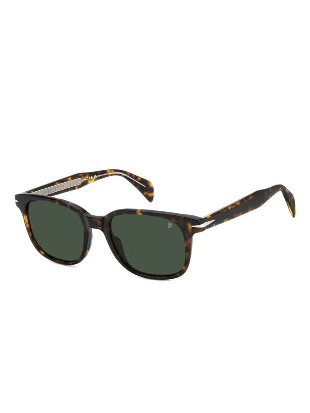 DAVID BECKHAM EYEWEAR tortoiseshell square-frame sunglasses | Image 2