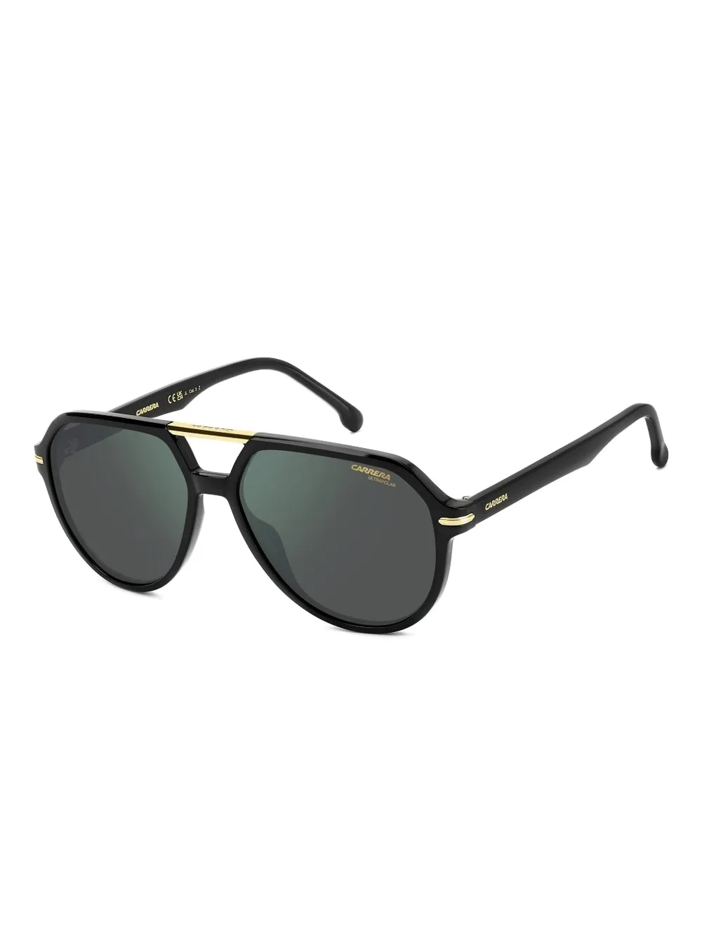 Carrera pilot-frame sunglasses Zwart