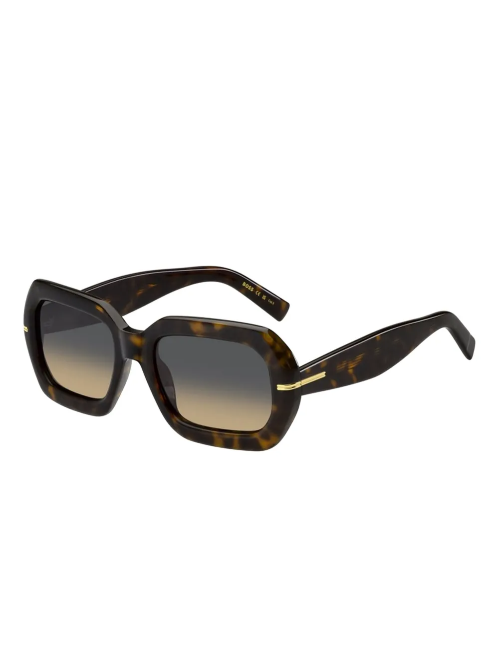 BOSS geometric-frame sunglasses Bruin