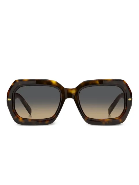 BOSS lentes de sol con armazón geométrica