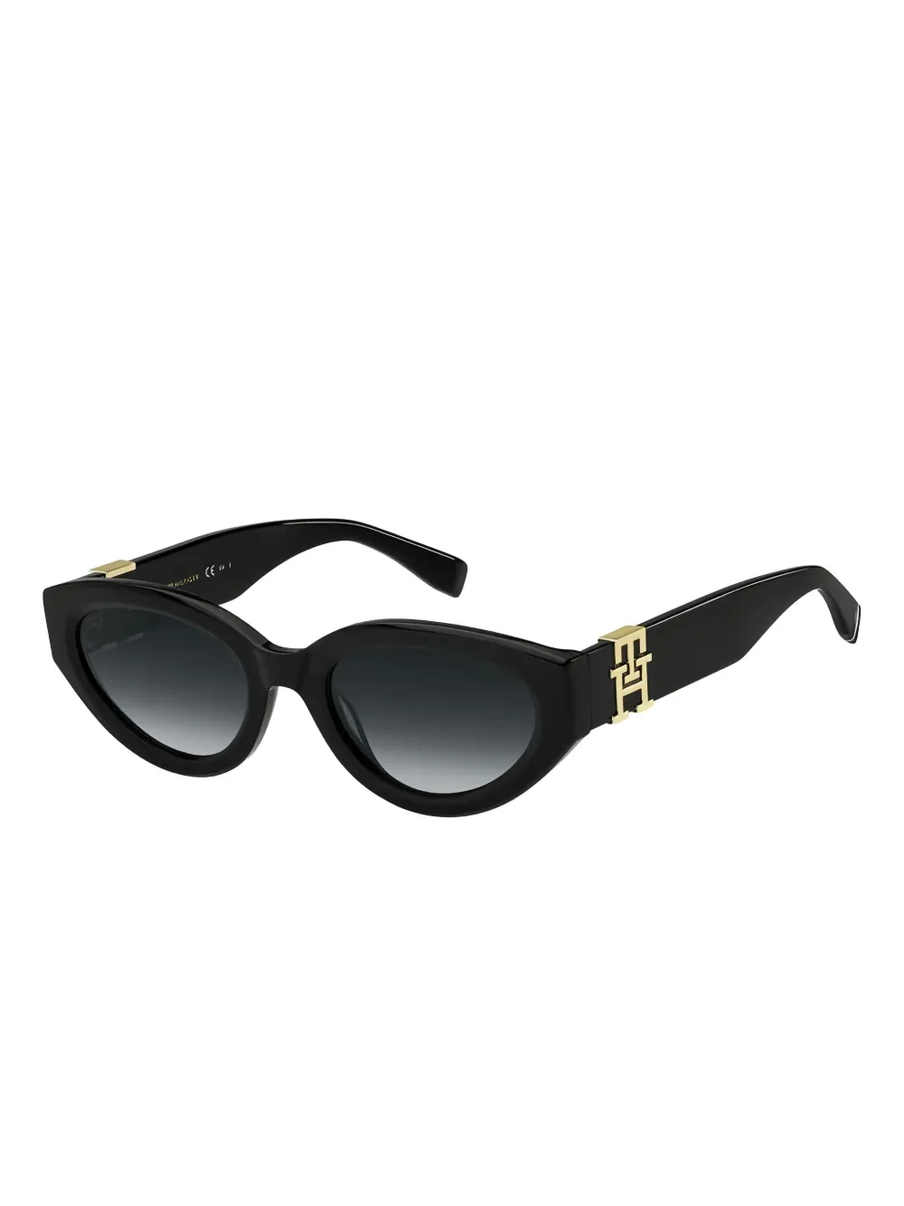 Tommy Hilfiger oval-frame sunglasses Zwart