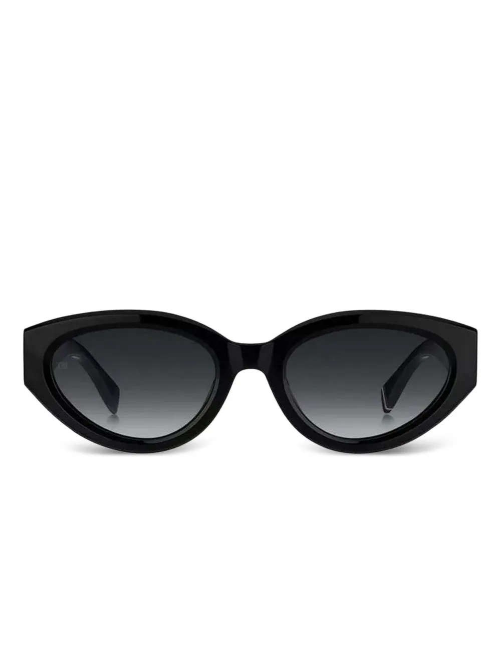 Tommy Hilfiger oval-frame sunglasses - ブラック Tommy Hilfiger oval-frame sunglasses - ブラック