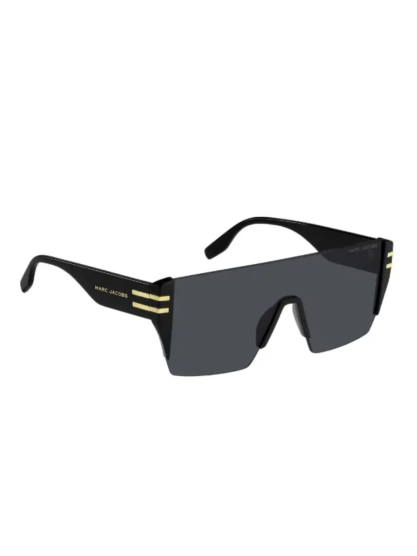 Marc Jacob’s Black Oversized Square Sunglasses - Brand New Black Icon Edge Oversized Square Sunglasses main image 3