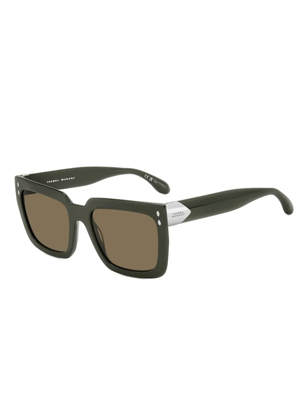 Isabel Marant Eyewear square-frame sunglasses Groen