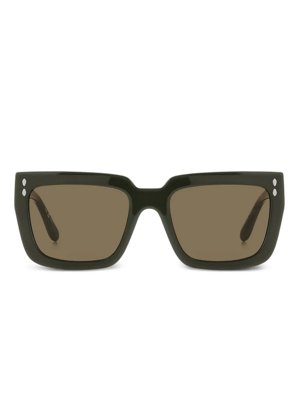 Isabel Marant Eyewear square-frame sunglasses Groen