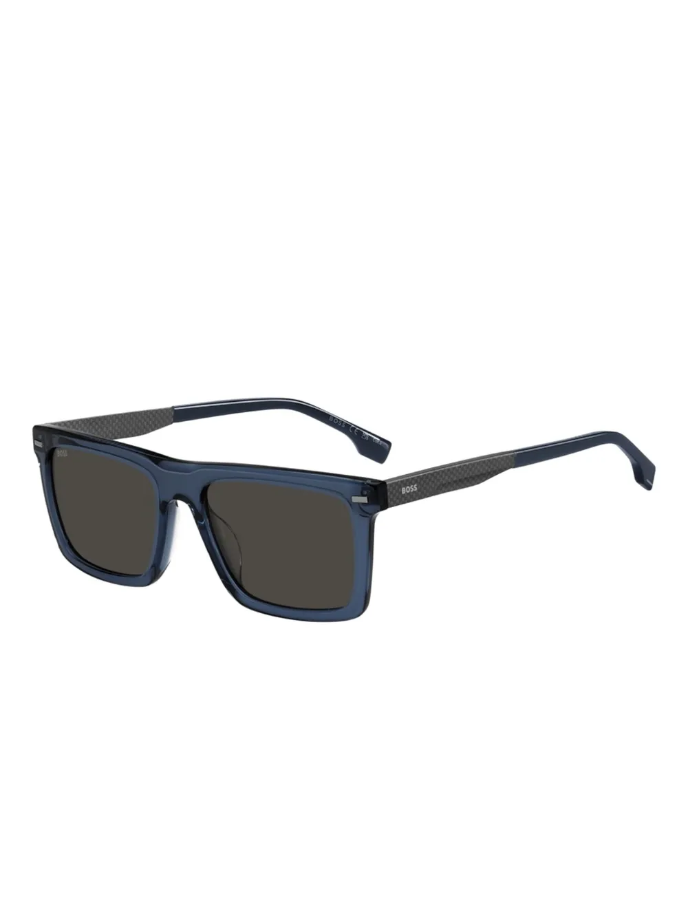 BOSS square-frame sunglasses Blauw