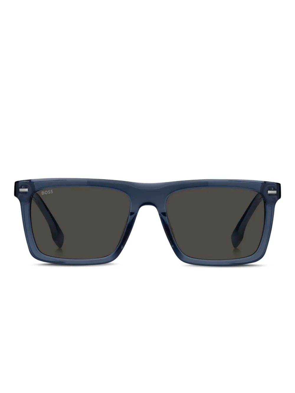 BOSS square-frame sunglasses Blauw