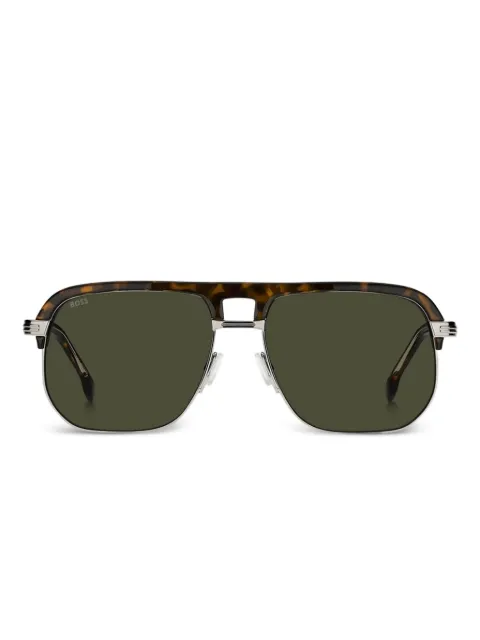 BOSS lentes de sol con armazón cuadrada