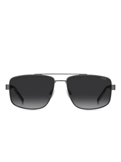 BOSS rectangle-frame sunglasses