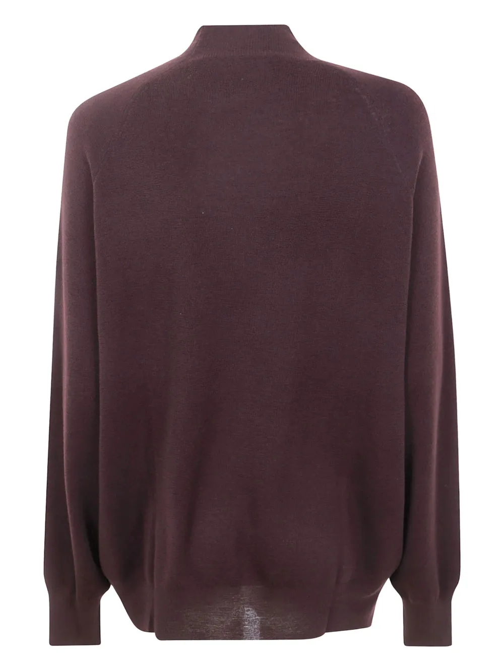 ASPESI raglan-sleeve wool sweater Rood
