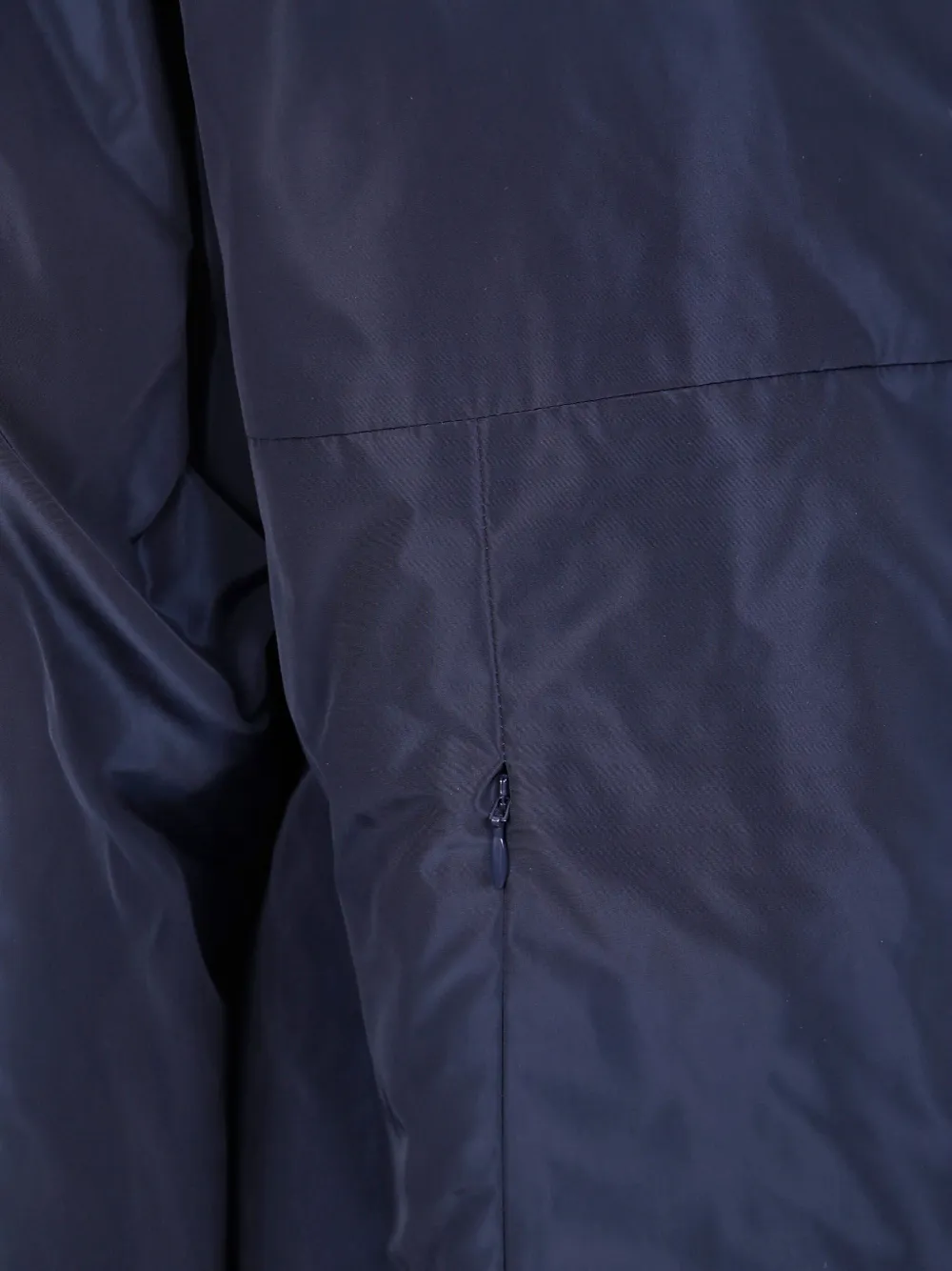 ASPESI zip-front puffer jacket Blauw