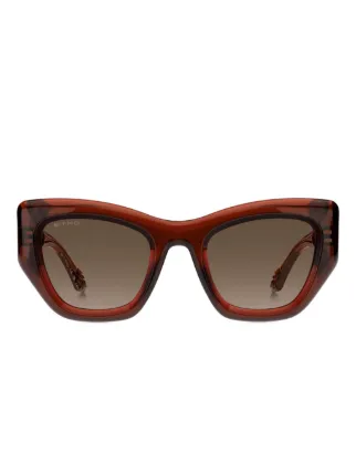 Etro Red Paisley Cat-Eye Sunglasses Etro 0016/G/S 2LF HA Sunglasses Brick - eye-oo.com main image 2